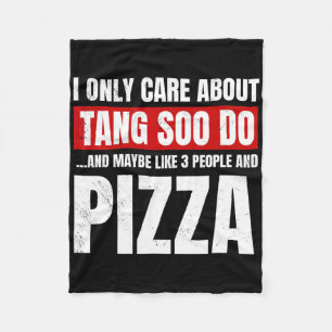 Couverture Polaire Tang Soo Do Sparant Martial Artist Karate Master
