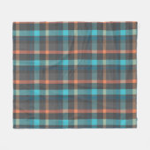 Couverture Polaire Tangérine atomique (Devant (Horizontal))