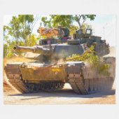 COUVERTURE POLAIRE TANK DE BATAILLE AMÉRICAIN - M1 ABRAMS (Devant (Horizontal))