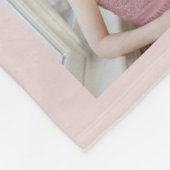 Couverture Polaire Tante Anniversaire Niece Nephew Photo Collage rose (Coin)