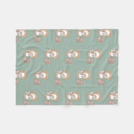 Couverture Polaire Tanuki Fleece Blanket (Devant (Horizontal))