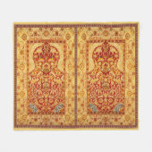 Couverture Polaire Tapis de prière musulman lavable à 2 personnes moy (Devant (Horizontal))