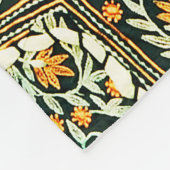 Couverture Polaire Tapis indien patchwork en Rajasthan, Asie (Coin)