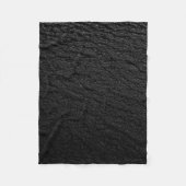 Couverture Polaire Tapis noir et gris (Devant)