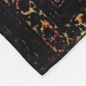 Couverture Polaire Tapis persan dans le champ teinté rose (Coin)