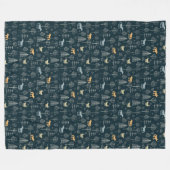 Couverture Polaire Tapisserie 1 de forêt (Devant (Horizontal))