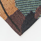 Couverture Polaire Tapisserie africaine (Coin)