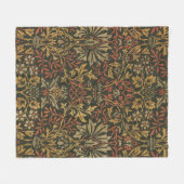 Couverture Polaire Tapisserie de jardin de William Morris Fleur (Devant (Horizontal))