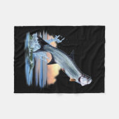 Couverture Polaire Tarpon Fish Fresh Water Wildlife Hunting Fishing A (Devant (Horizontal))