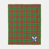 Couverture Polaire Tartan à carreaux moderne Scotts Baxter (Devant)