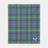 Couverture Polaire Tartan à carreaux Scotts MacPhail (Devant)