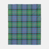 Couverture Polaire Tartan Ancien Bowie (Devant)