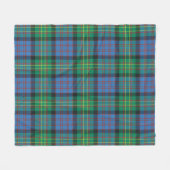 Couverture Polaire Tartan Ancien Bowie (Devant (Horizontal))
