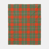 Couverture Polaire Tartan Ancien MacGregor (Devant)