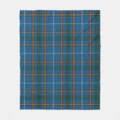 Couverture Polaire Tartan Bébé (Devant)