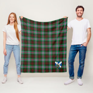 Couverture Polaire Tartan Carreaux Scotts Brodie