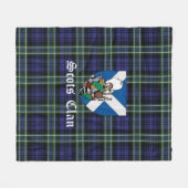 Couverture Polaire Tartan Clan Arbuthnot (Devant (Horizontal))