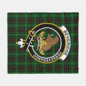 Couverture Polaire Tartan Clan Beveridge (Devant (Horizontal))