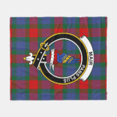 Couverture Polaire Tartan Clan Mar (Devant (Horizontal))