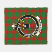 Couverture Polaire Tartan Clan Middleton (Devant (Horizontal))
