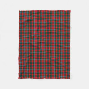 Couverture Polaire Tartan Classique MacLea Livingstone du Clan Écossa