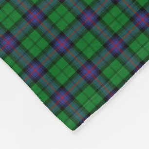 Couverture Polaire Tartan d'Armstrong de clan