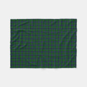 Couverture Polaire Tartan d'Austin de clan (Devant (Horizontal))