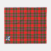 Couverture Polaire Tartan de beurre écossais (Devant (Horizontal))