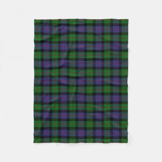 Couverture Polaire Tartan de Blair (Devant)