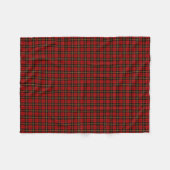 Couverture Polaire Tartan de Brodie de clan (Devant (Horizontal))