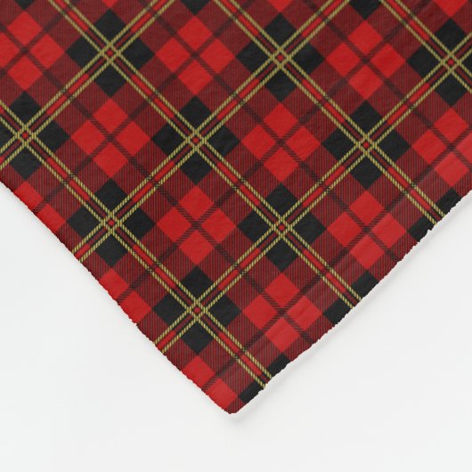 Couverture Polaire Tartan de Brodie de clan (Coin)