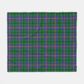 Couverture Polaire Tartan de Carmichael (Devant (Horizontal))