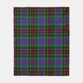Couverture Polaire Tartan de chasse Brodie (Devant)