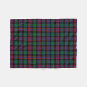 Couverture Polaire Tartan de chasse d'Alexandre de clan (Devant (Horizontal))