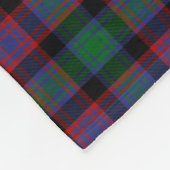 Couverture Polaire Tartan de chasse d'Alexandre de clan (Coin)