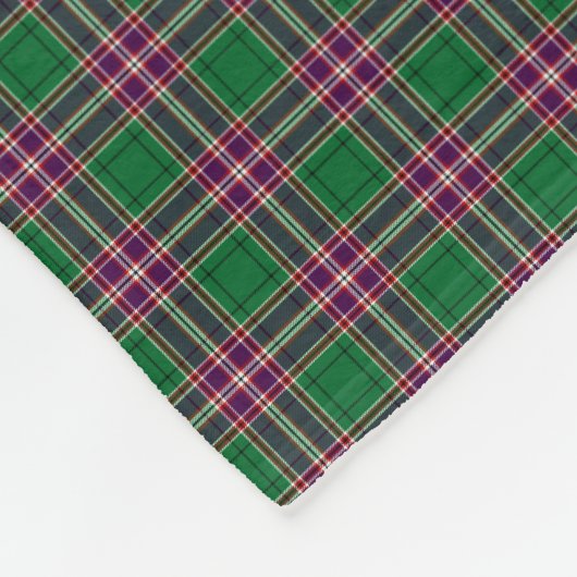 Couverture Polaire Tartan de chasse de MacFarlane de clan (Coin)