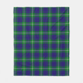 Couverture Polaire Tartan de chasse Hamilton (Devant)