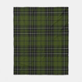 Couverture Polaire Tartan de chasse MacLean (Devant)