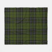Couverture Polaire Tartan de chasse MacLean (Devant (Horizontal))