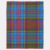 Couverture Polaire Tartan de clan d'Anderson (Devant)