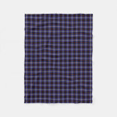 Couverture Polaire Tartan de colline de clan (Devant)