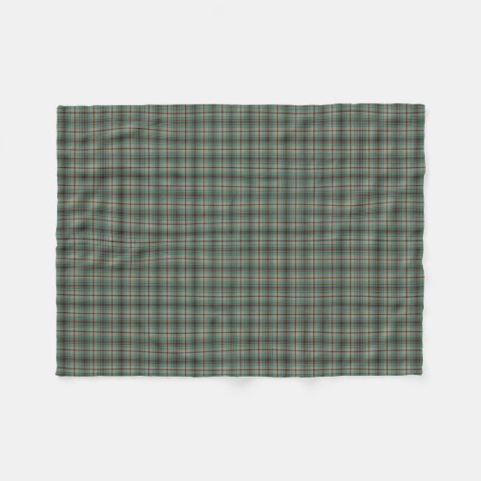 Couverture Polaire Tartan de Craig de clan (Devant (Horizontal))