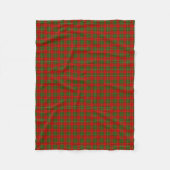 Couverture Polaire Tartan de Cumming de clan (Devant)
