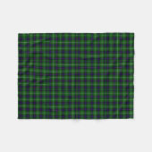 Couverture Polaire Tartan de Donald Macdonald de clan (Devant (Horizontal))