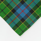 Couverture Polaire Tartan de Forsyth de clan (Coin)