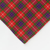 Couverture Polaire Tartan de Fraser de clan (Coin)