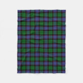 Couverture Polaire Tartan de Galbraith (Devant)