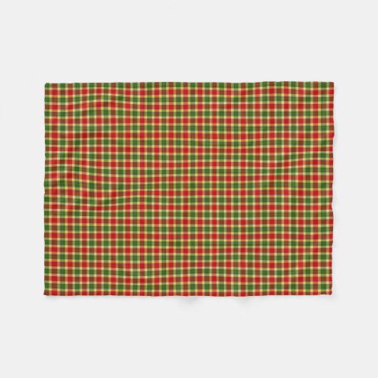 Couverture Polaire Tartan de Gibson de clan (Devant (Horizontal))