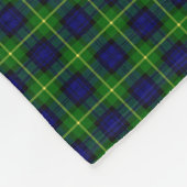 Couverture Polaire Tartan de Gordon de clan (Coin)