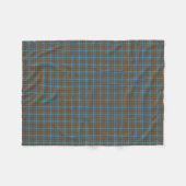 Couverture Polaire Tartan de Hannah de clan (Devant (Horizontal))